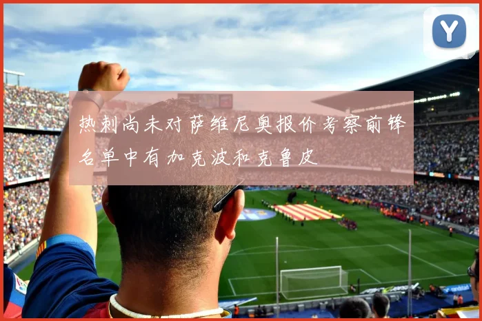 热刺尚未对萨维尼奥报价考察前锋名单中有加克波和克鲁皮